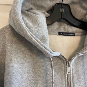Brandy Melville Oversize Grey Hoodie - Like New